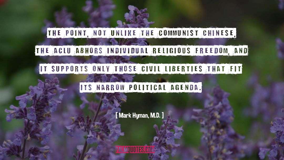 Religious Freedom quotes by Mark Hyman, M.D.