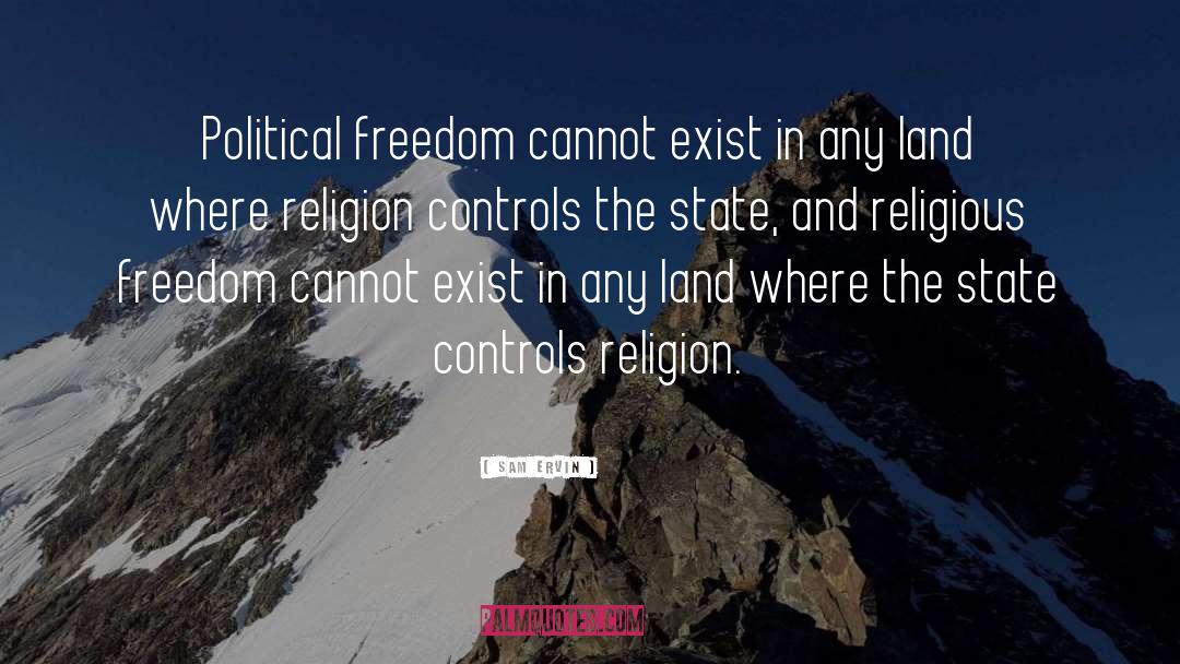 Religious Freedom quotes by Sam Ervin