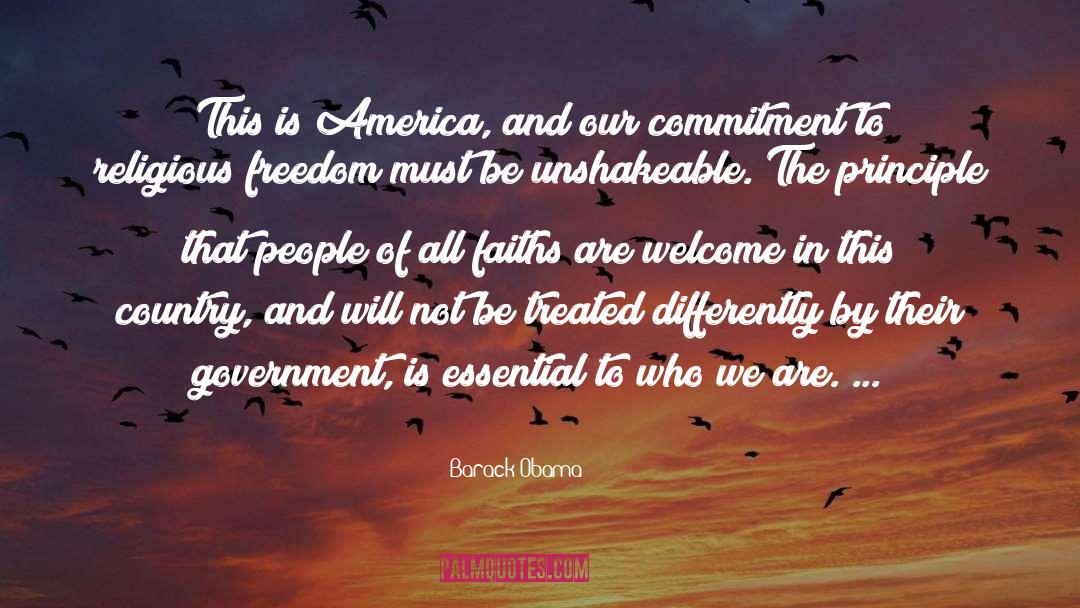 Religious Freedom quotes by Barack Obama