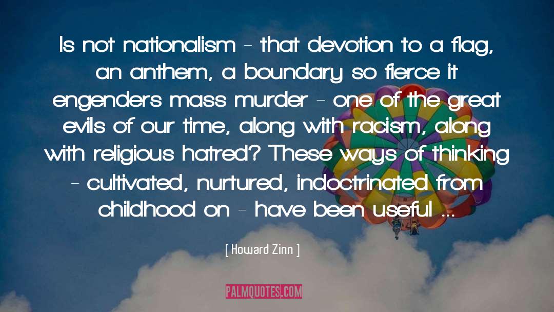 Religious Hatred quotes by Howard Zinn