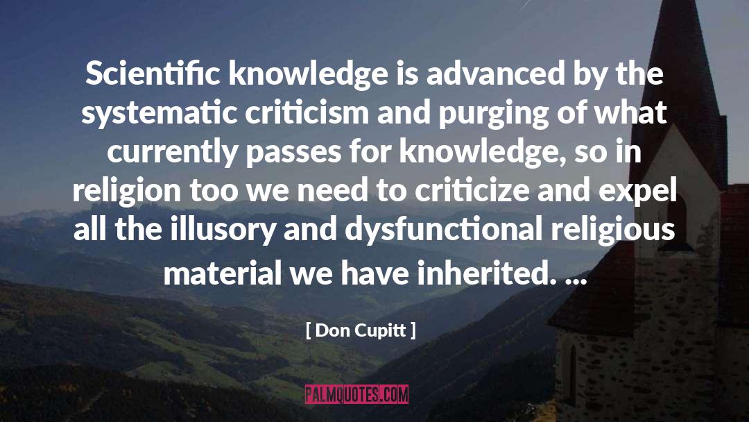 Religious Hostility quotes by Don Cupitt