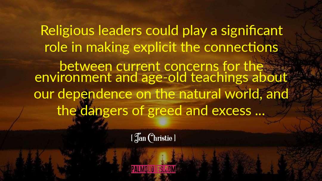 Religious Leaders quotes by Ian Christie