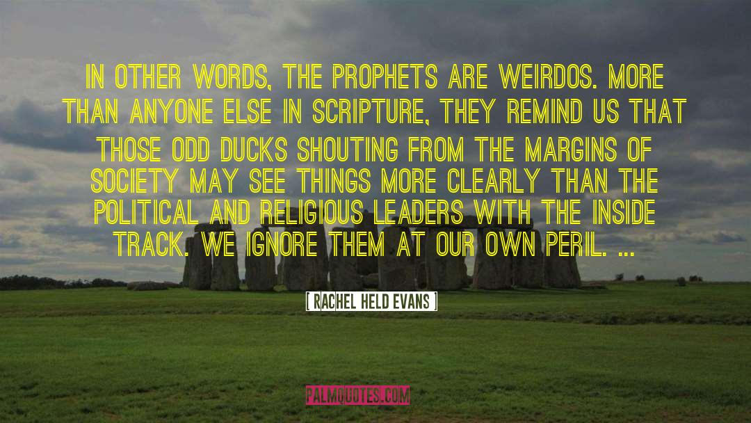Religious Leaders quotes by Rachel Held Evans