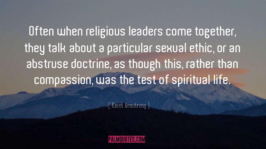 Religious Leaders quotes by Karen Armstrong