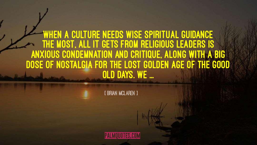 Religious Leaders quotes by Brian McLaren