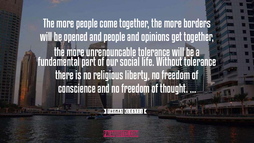 Religious Liberty quotes by Thomas Klestil