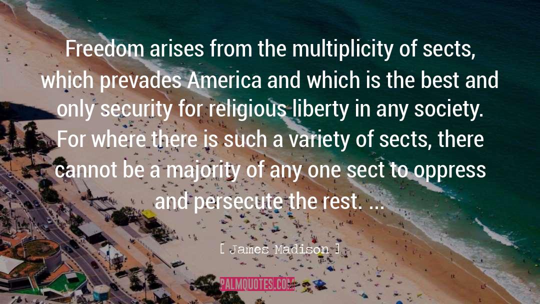 Religious Liberty quotes by James Madison