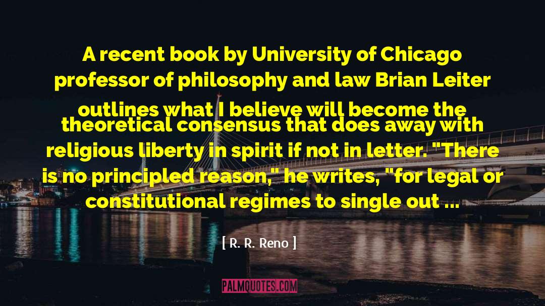 Religious Liberty quotes by R. R. Reno