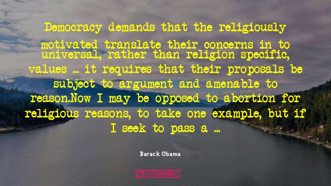 Religious Liberty quotes by Barack Obama