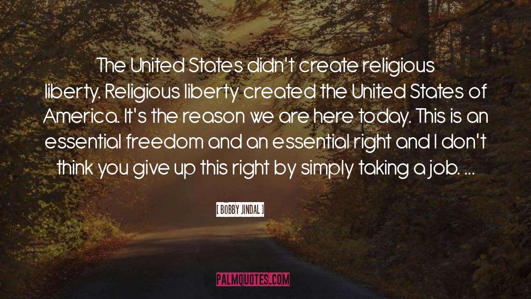Religious Liberty quotes by Bobby Jindal