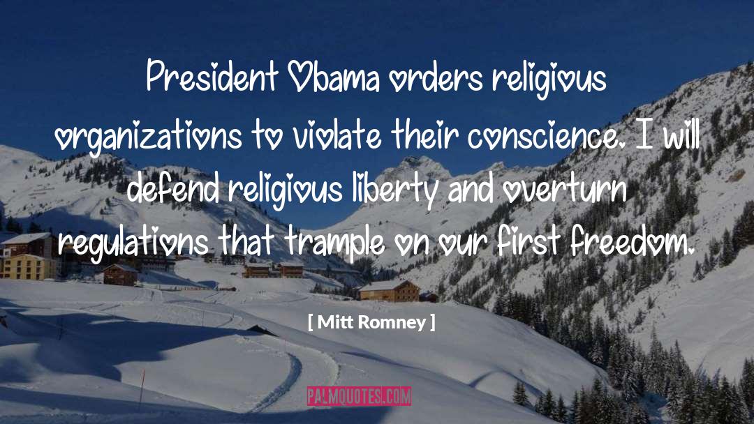 Religious Liberty quotes by Mitt Romney