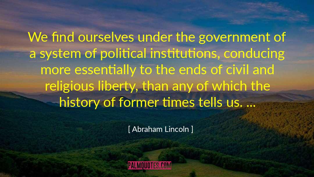 Religious Liberty quotes by Abraham Lincoln