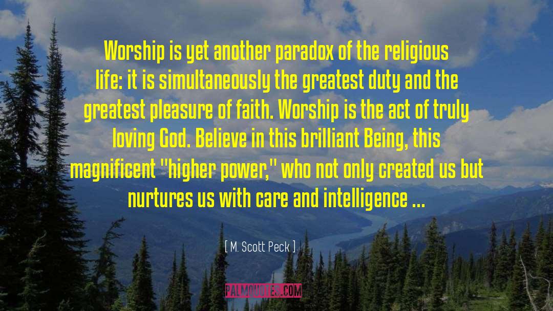 Religious Life quotes by M. Scott Peck