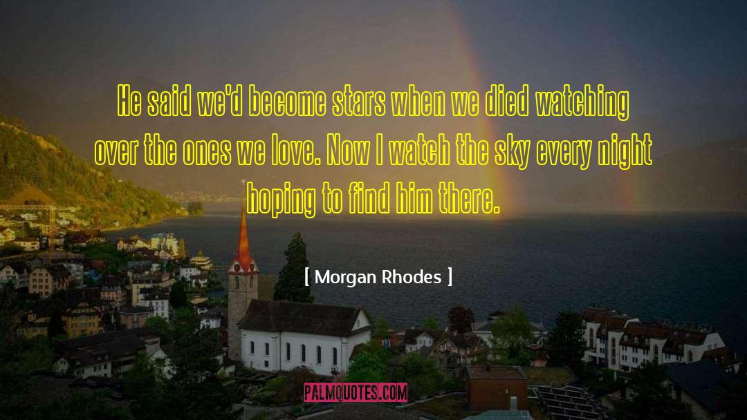 Religious Love quotes by Morgan Rhodes