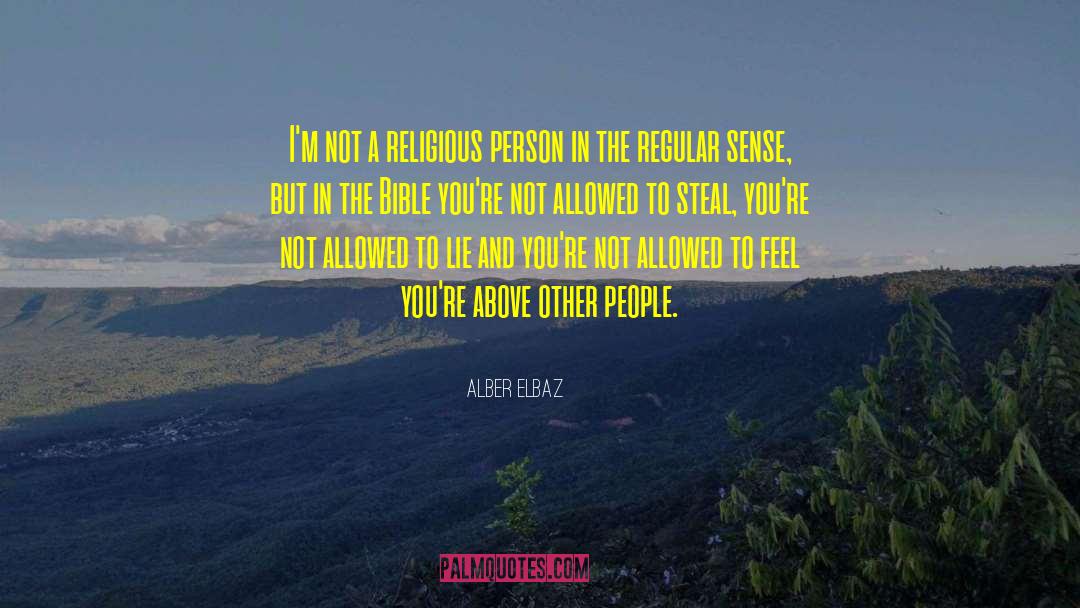 Religious Person quotes by Alber Elbaz