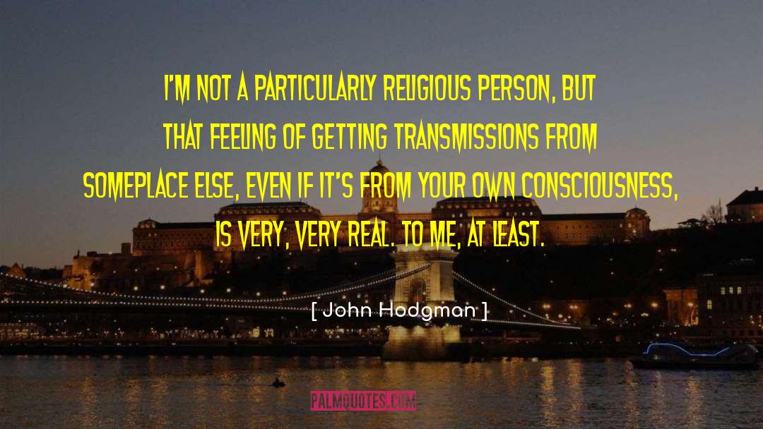 Religious Person quotes by John Hodgman