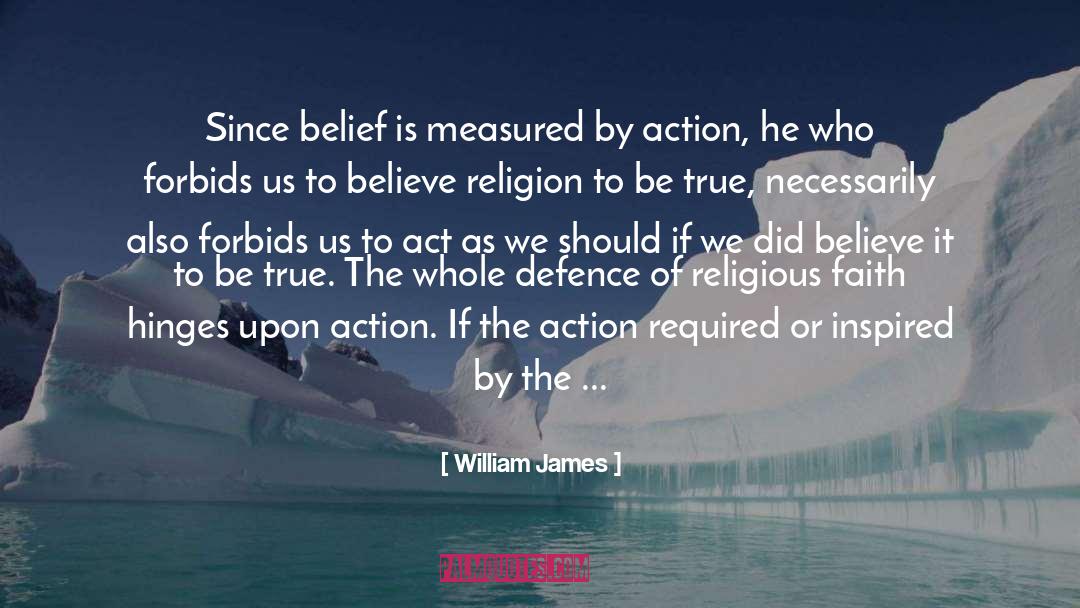 Religious Practices quotes by William James