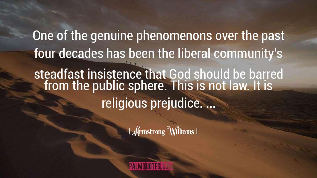 Religious Prejudice quotes by Armstrong Williams