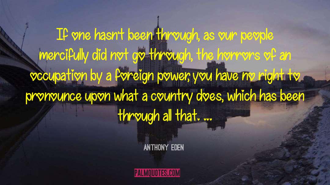 Religious Right quotes by Anthony Eden