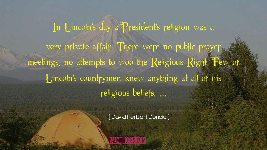 Religious Right quotes by David Herbert Donald