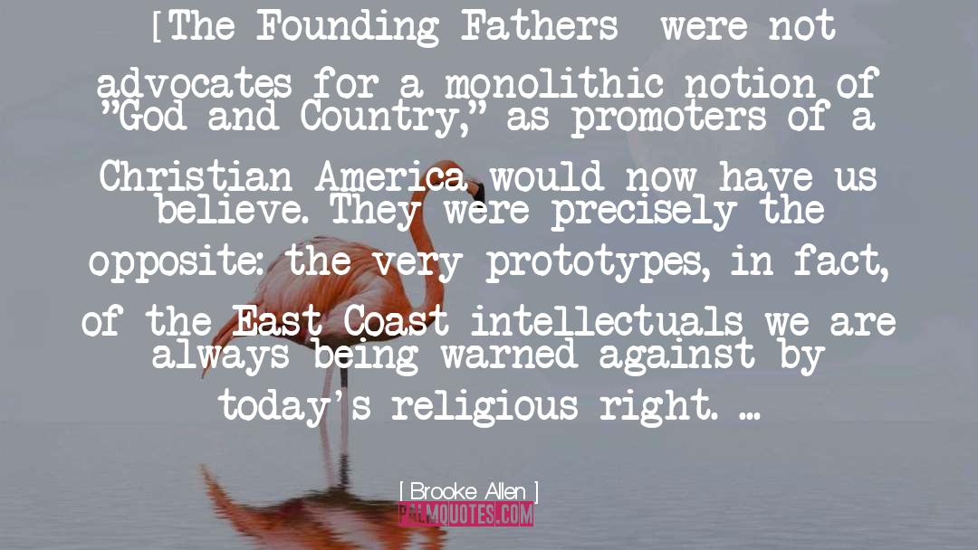 Religious Right quotes by Brooke Allen