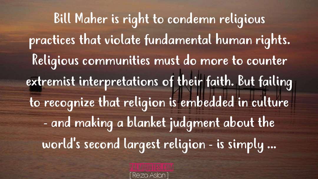 Religious Rights quotes by Reza Aslan