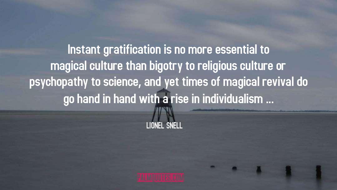 Religious Rituals quotes by Lionel Snell