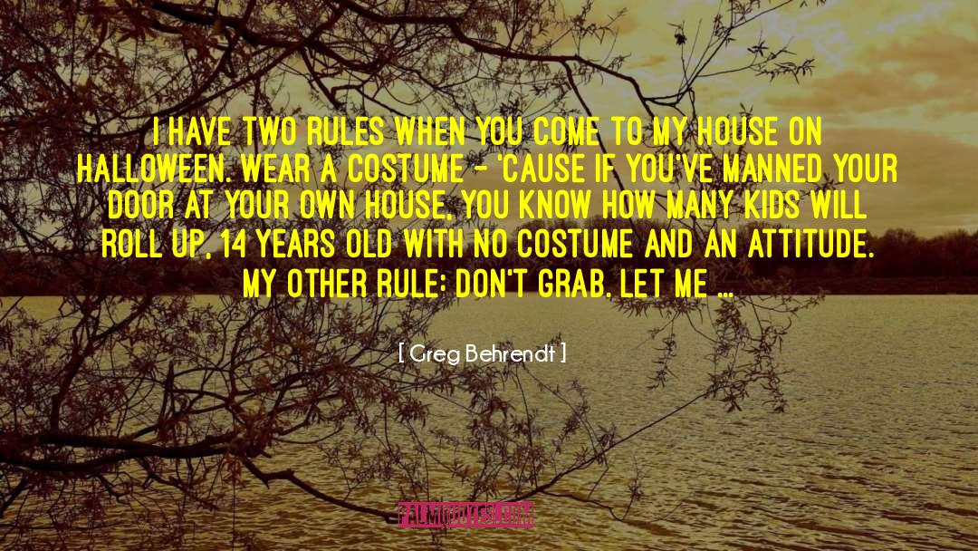 Religious Rules quotes by Greg Behrendt