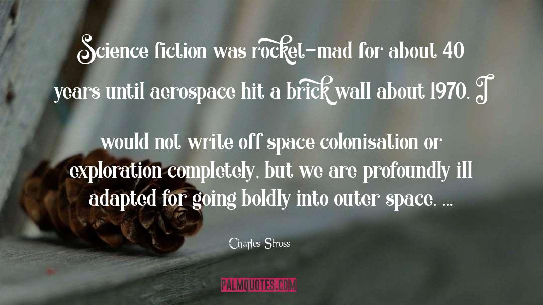 Religious Science Fiction quotes by Charles Stross