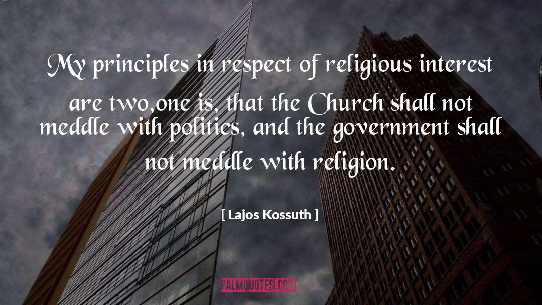 Religious Terrorism quotes by Lajos Kossuth