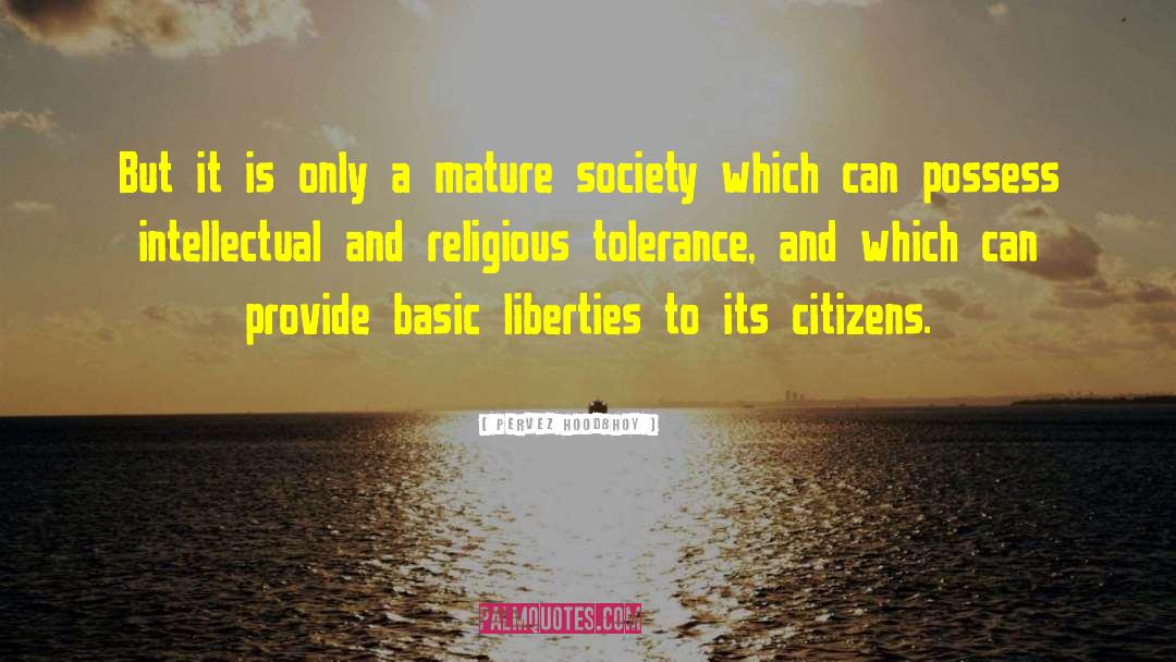 Religious Tolerance quotes by Pervez Hoodbhoy
