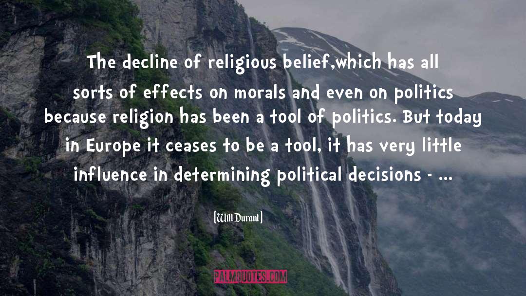 Religious Toleration quotes by Will Durant