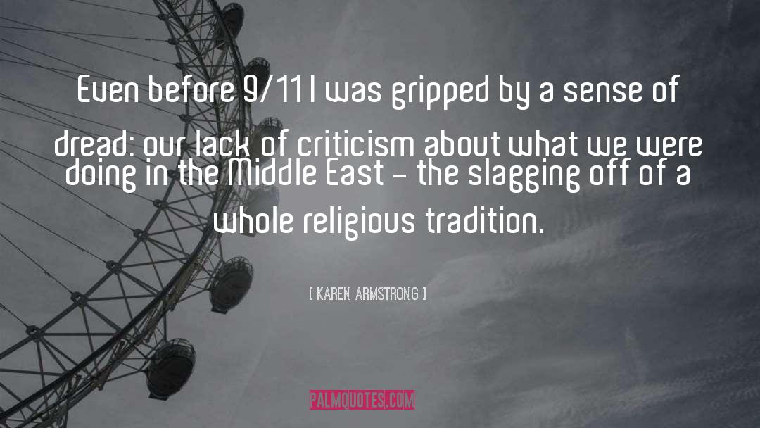 Religious Tradition quotes by Karen Armstrong