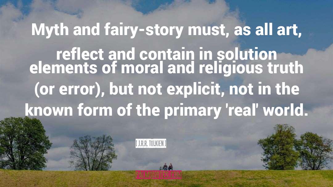 Religious Truth quotes by J.R.R. Tolkien