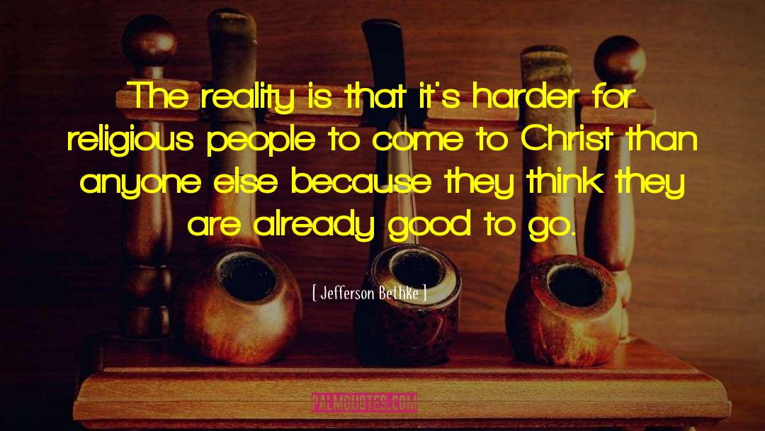 Religious Utopia quotes by Jefferson Bethke