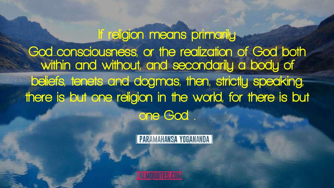 Religious Utopia quotes by Paramahansa Yogananda