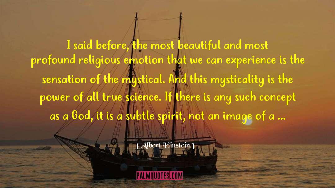 Religious Views quotes by Albert Einstein