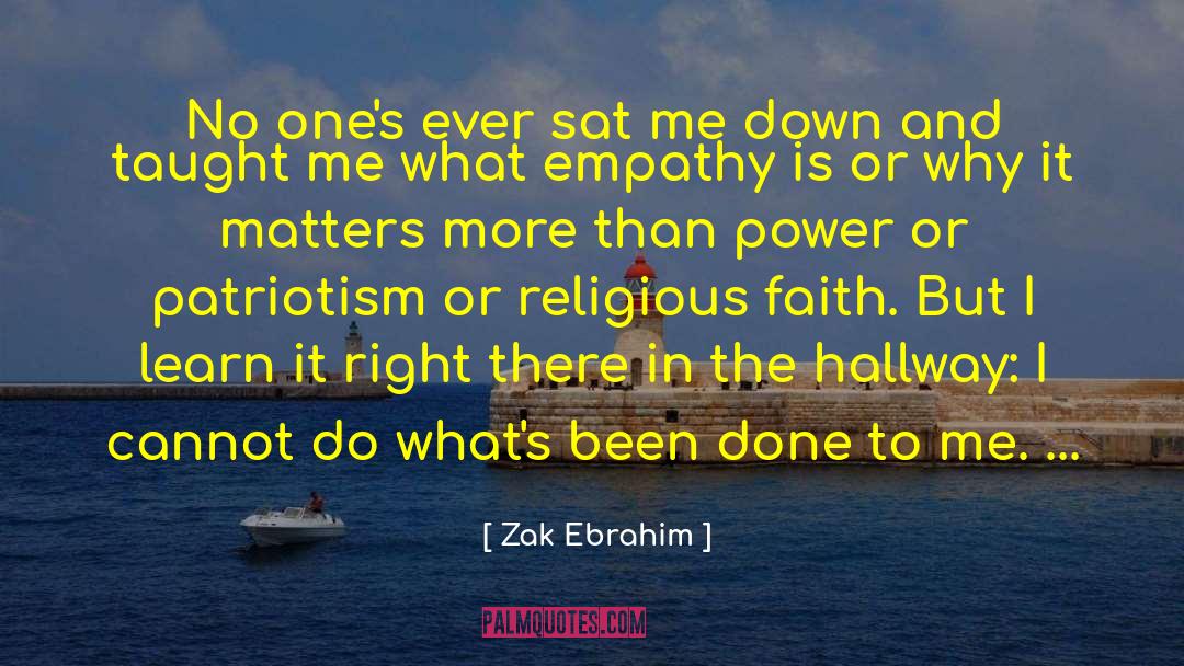 Religious Violence quotes by Zak Ebrahim