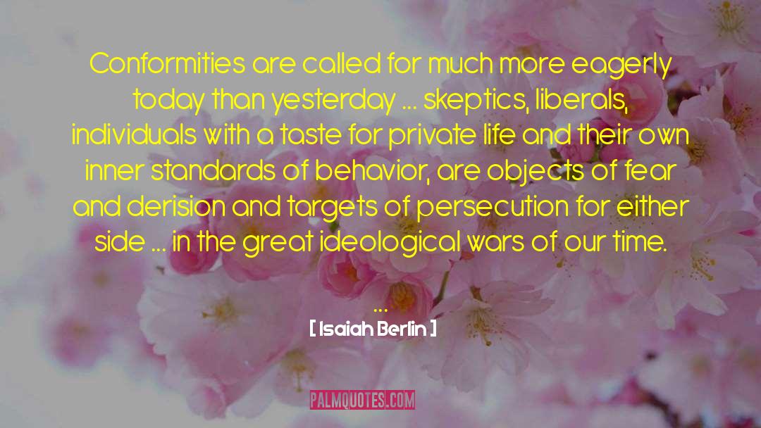Relilgious Persecution quotes by Isaiah Berlin