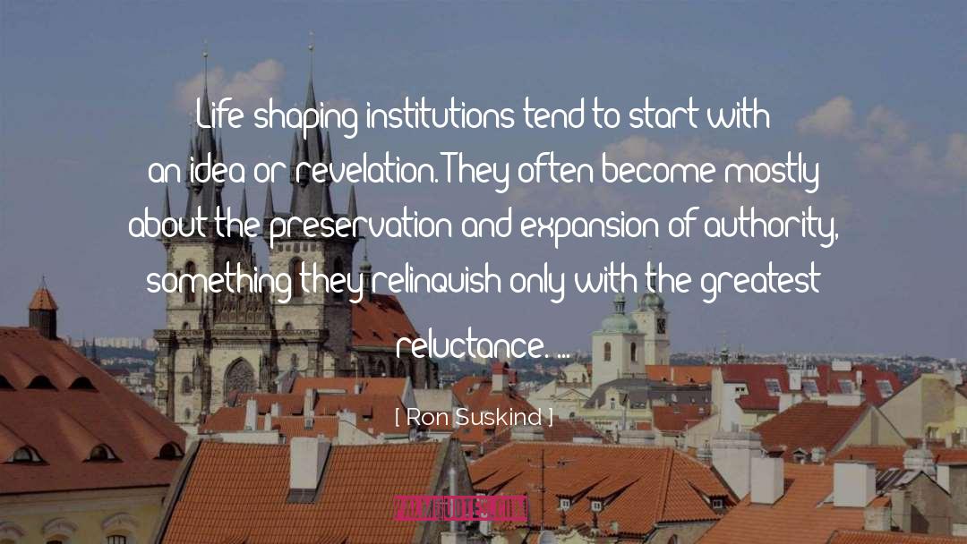 Relinquish quotes by Ron Suskind