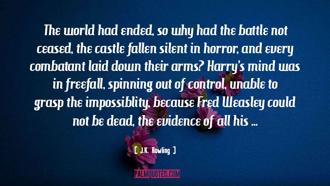 Relinquishing Control quotes by J.K. Rowling