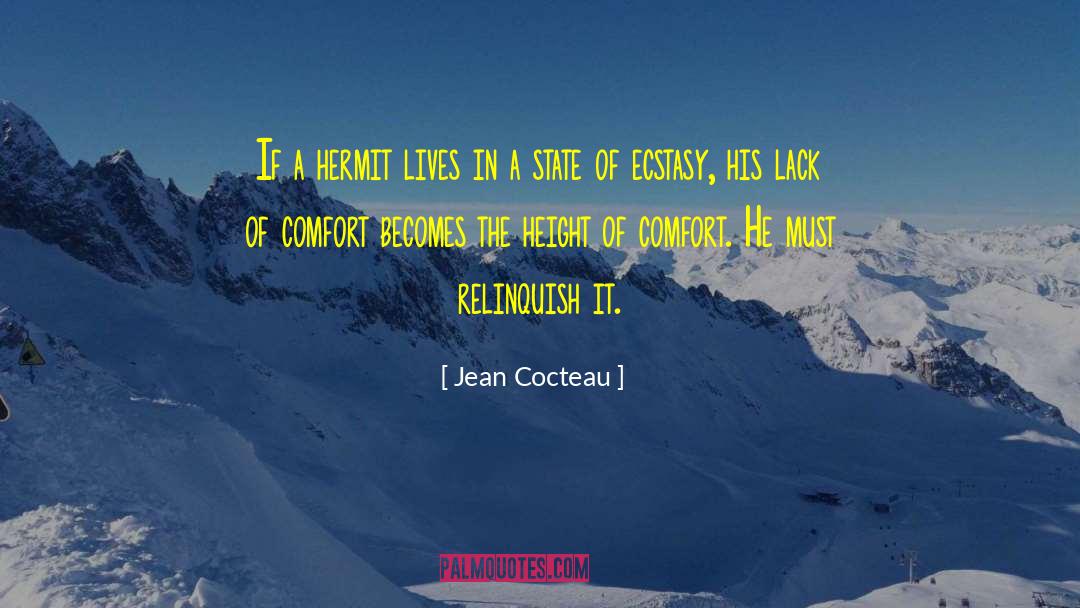 Relinquishing quotes by Jean Cocteau