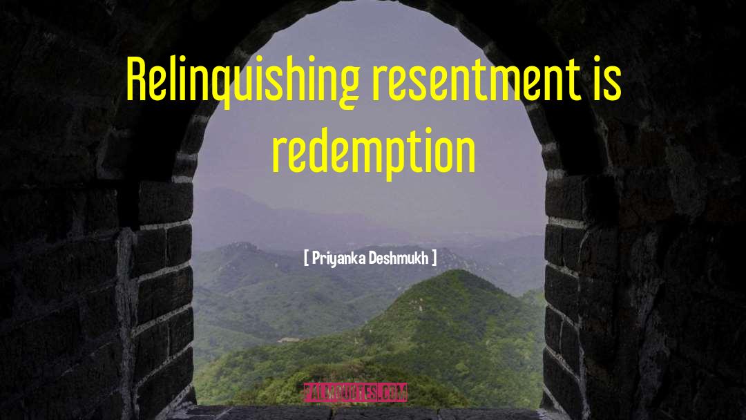 Relinquishing quotes by Priyanka Deshmukh