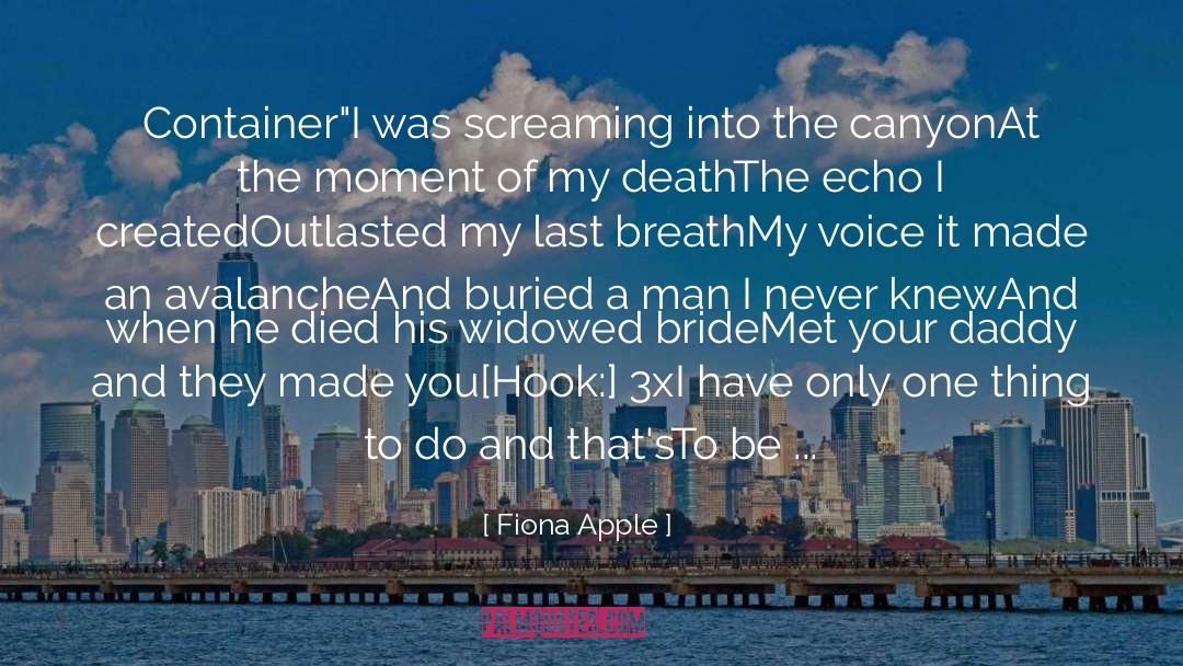 Reluctant Bride quotes by Fiona Apple