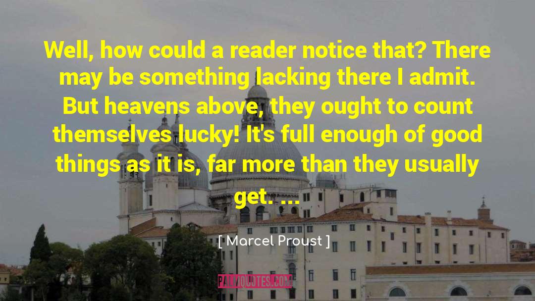 Reluctant Reader quotes by Marcel Proust