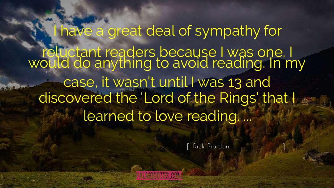 Reluctant Readers quotes by Rick Riordan