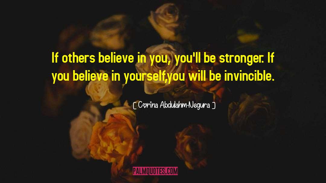 Remain Strong quotes by Corina Abdulahm-Negura