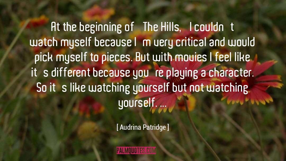 Remarkable Character quotes by Audrina Patridge
