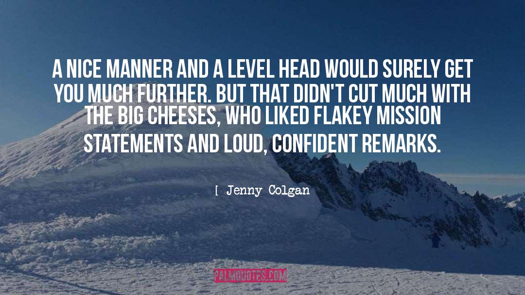 Remarks quotes by Jenny Colgan