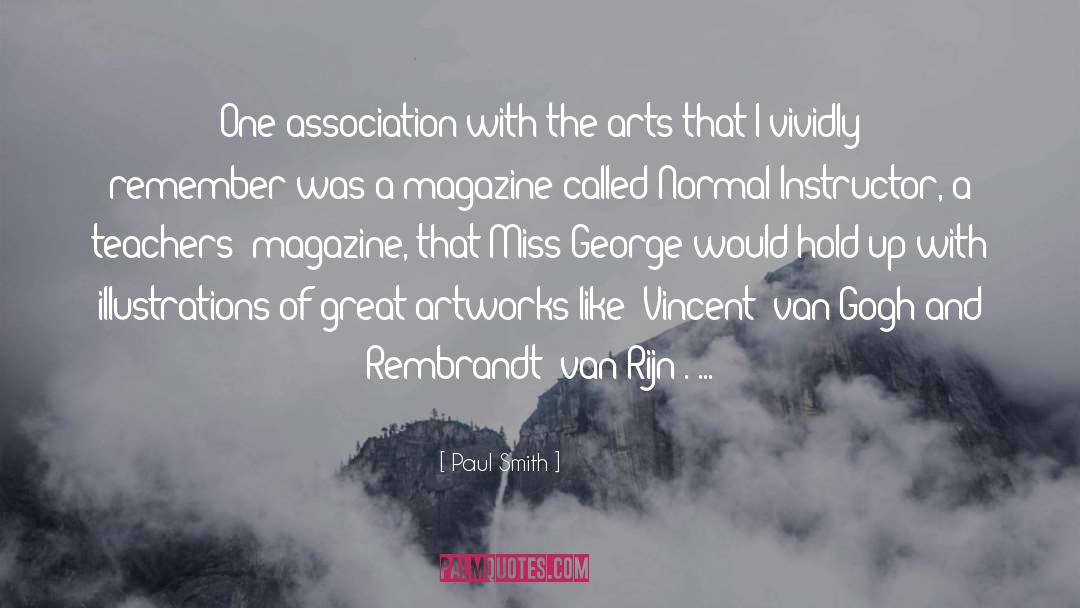 Rembrandt Harmenszoon Van Rijn quotes by Paul Smith